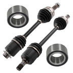 Set of 2 CV Axles with Bearings for Honda CR-V 2.4L (2007–2014)