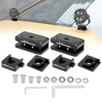 Hood LED Light Mount Brackets for Truck SUV Jeep (Universal)