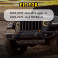 Red Air Conditioner Headlight Switch Knob Trim for Jeep Wrangler JL JT (2018–2023)