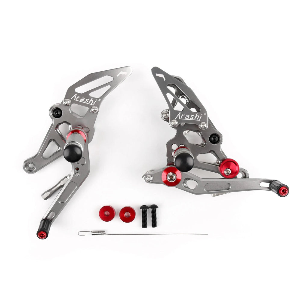 Adjustable Rearsets Footrest Pegs for Yamaha MT-07 FZ-07 (2014–2023)