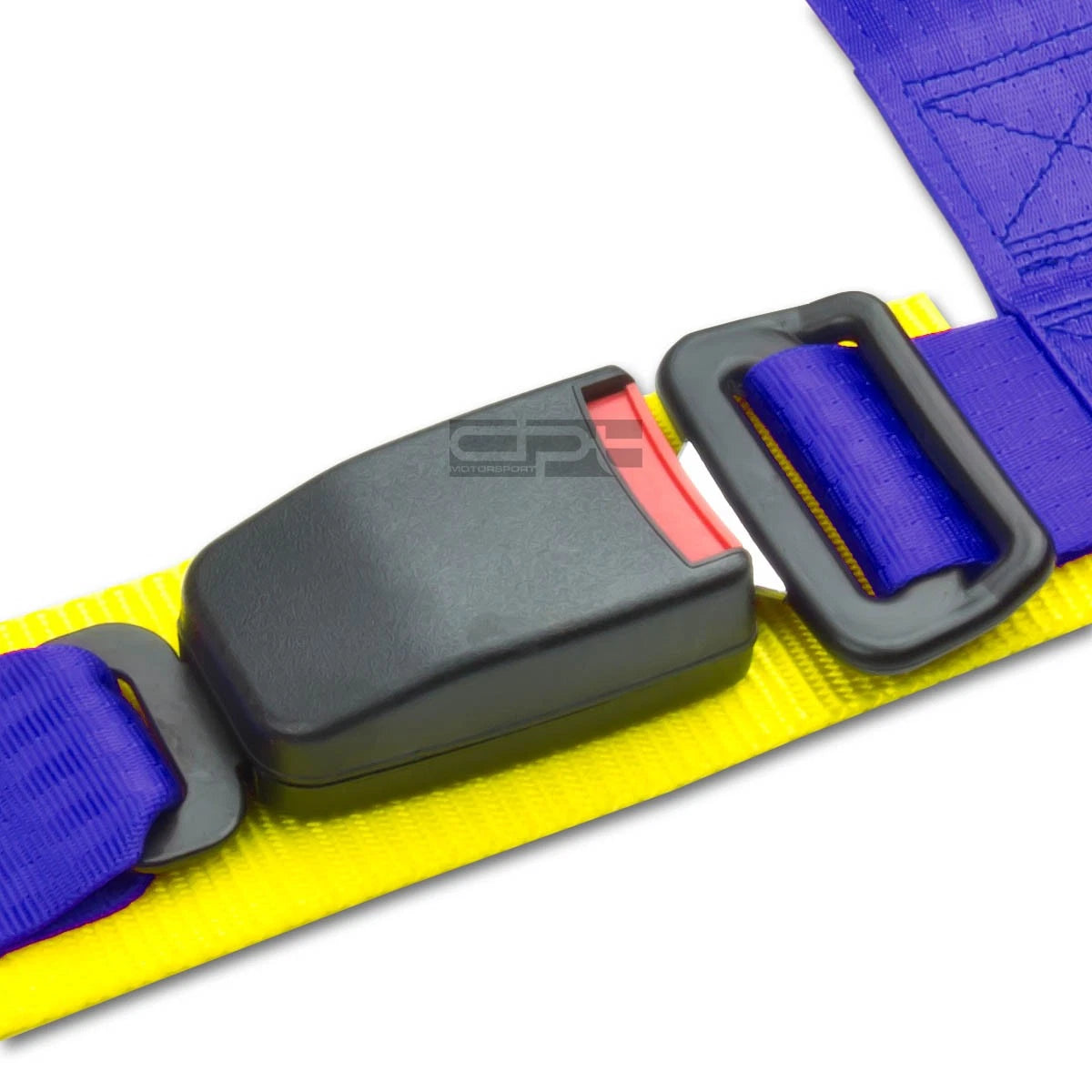 2" Nylon Strap 4 Point Shoulder Buckle Harness for Racing Seat Belt