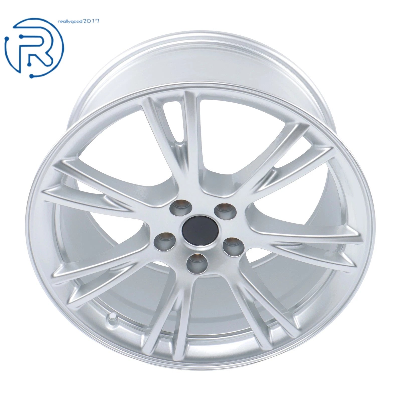 19" x 9.5" Replacement Wheel Rim for Tesla Model Y (2020–2024) Silver