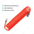 6m Coil Air Compressor Hose 5x8mm PU with Nitto Fittings for