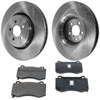 Front Brake Disc Rotors and Pads Kit for Dodge Challenger (2018–2020)