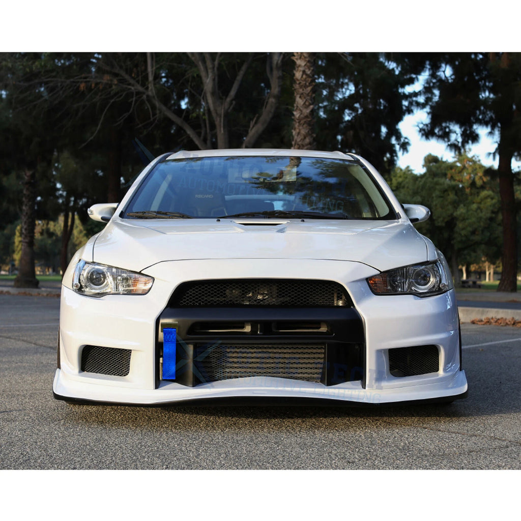 JDM Blue Tow Hook Strap for Mitsubishi Lancer Evolution Evo X (2008-2017)