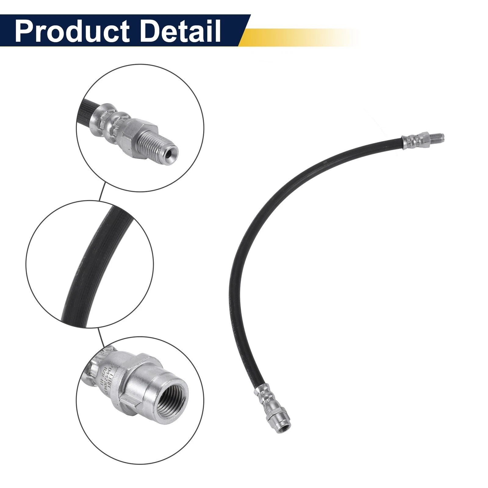 Front Brake Hose for Mercedes-Benz C230 (2005–2011) No. 2044280435