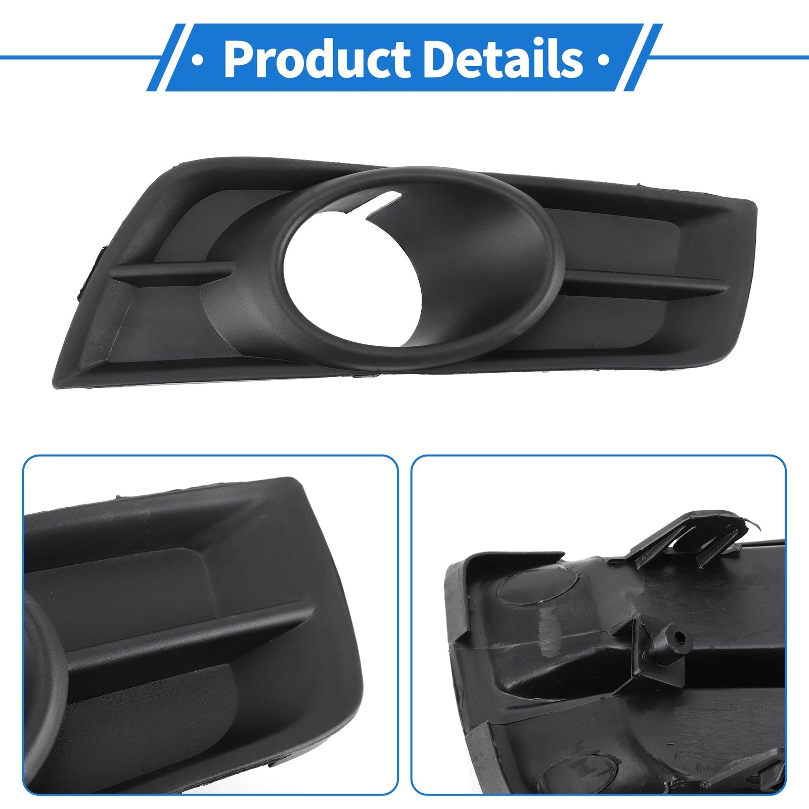 1 Pc Fog Light Grill for Chevrolet Cruze (2011–2015) No.GM1039133