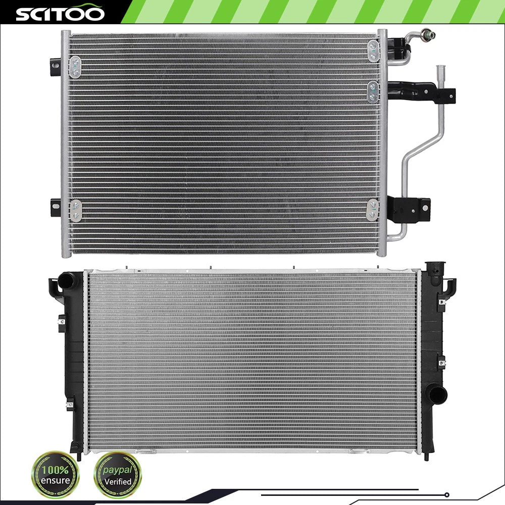 Radiator and A/C Condenser Kit for Dodge Ram 2500 3500 (1994–1997)