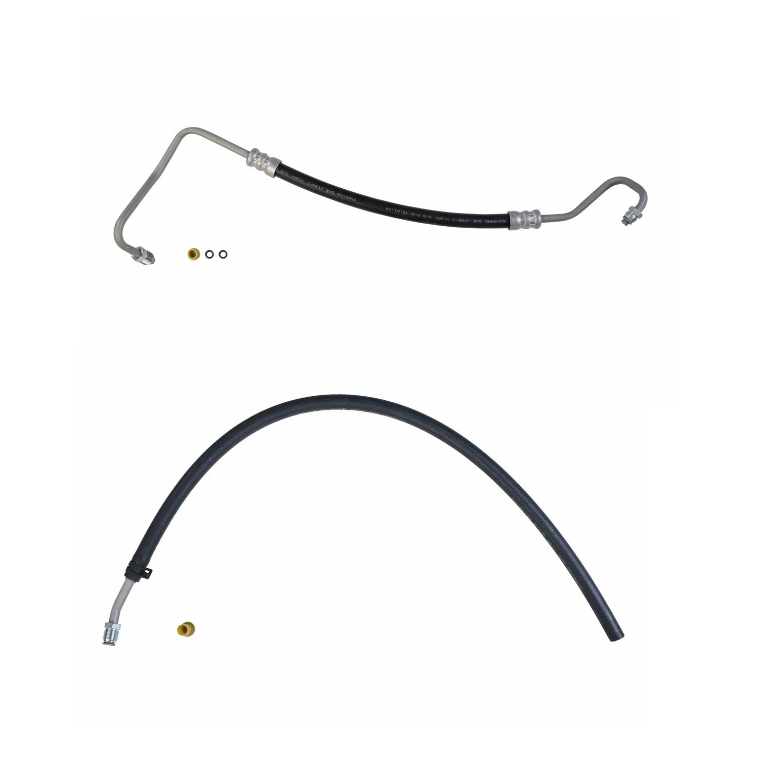 Sunsong Power Steering Pressure & Return Line Hose Kit for Malibu Monte Carlo (2004–2008)