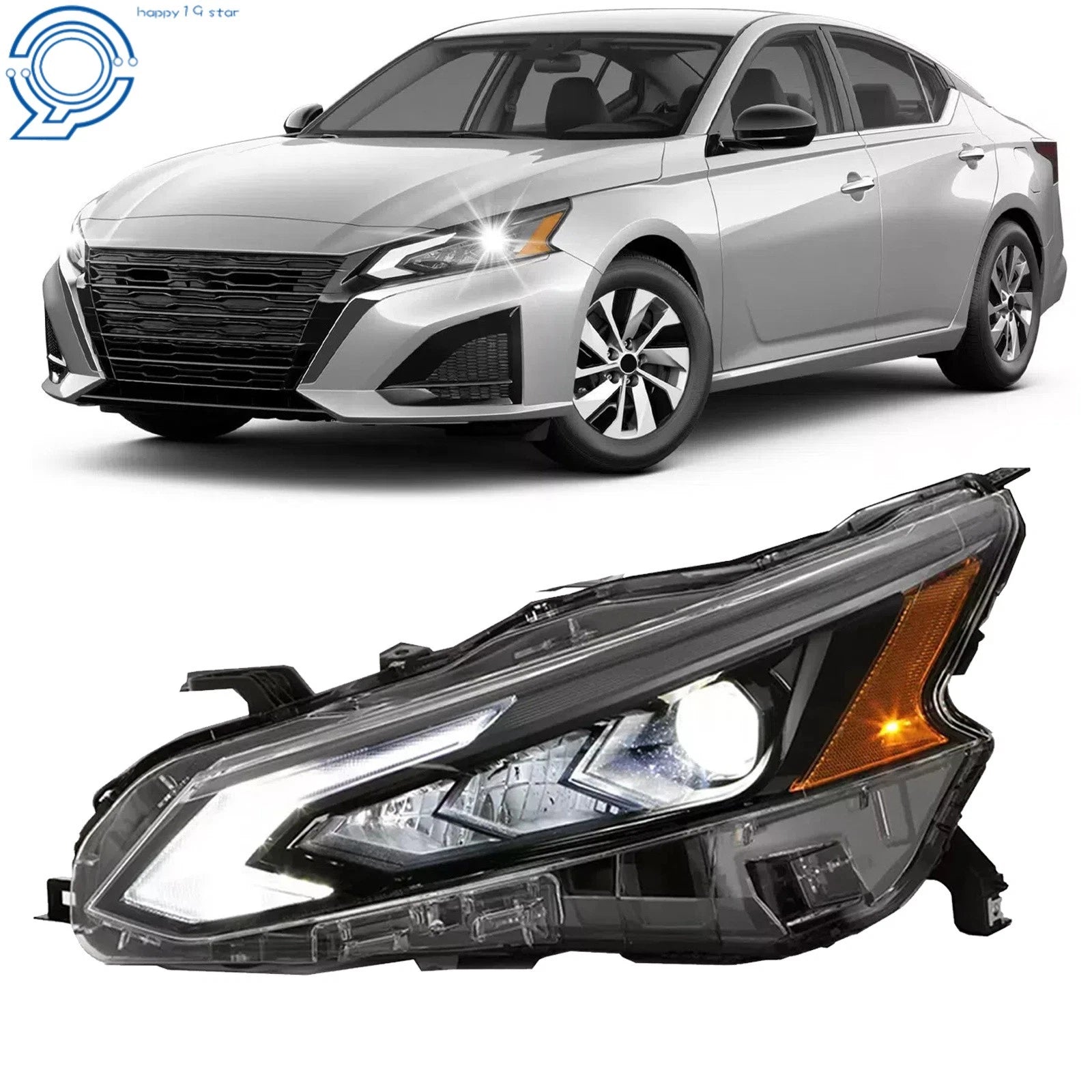 Full LED Headlight Assembly for Nissan Altima (2023-2024) Left Side