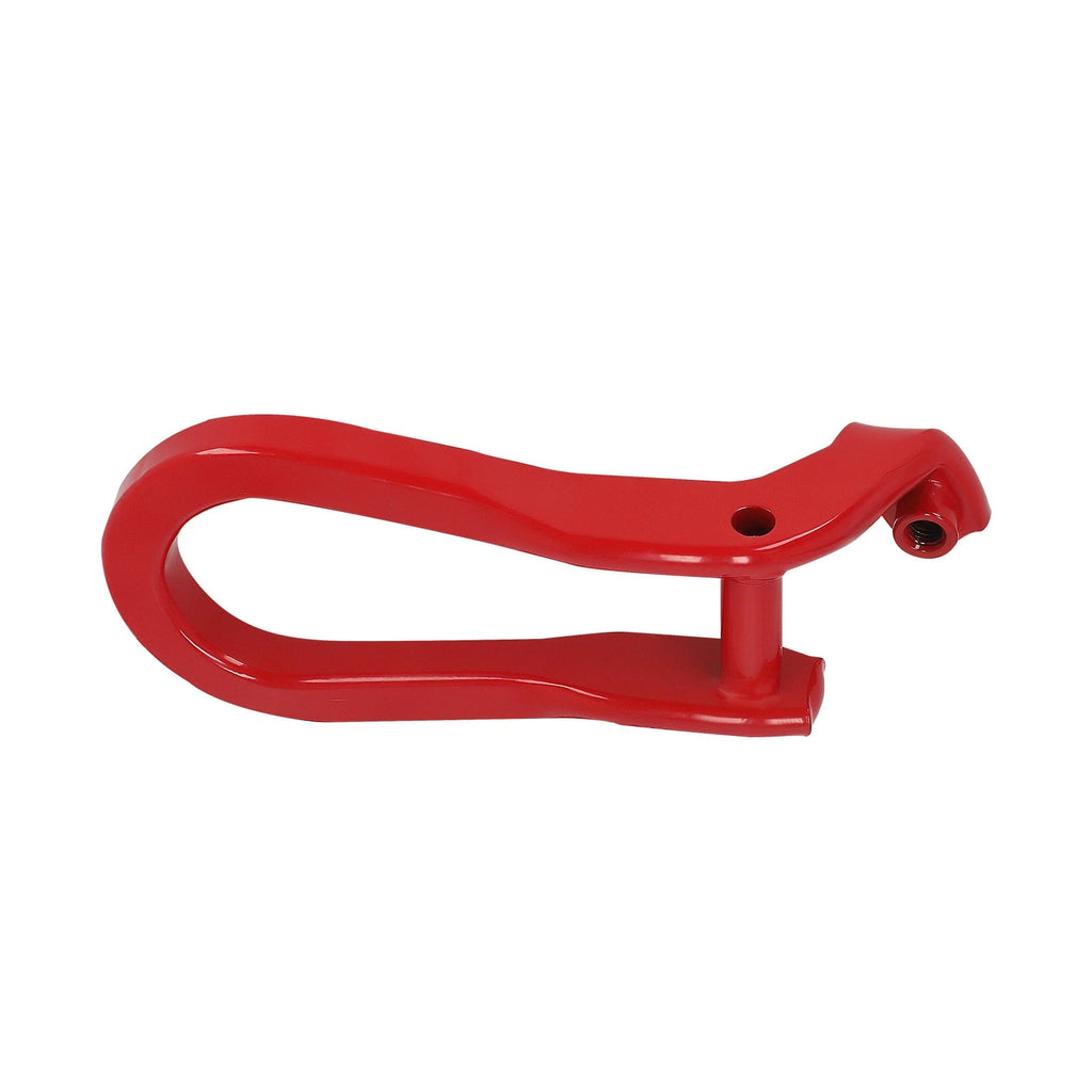 2X Red Front Tow Hooks for Silverado Sierra 2500HD 3500HD (2015–2019)