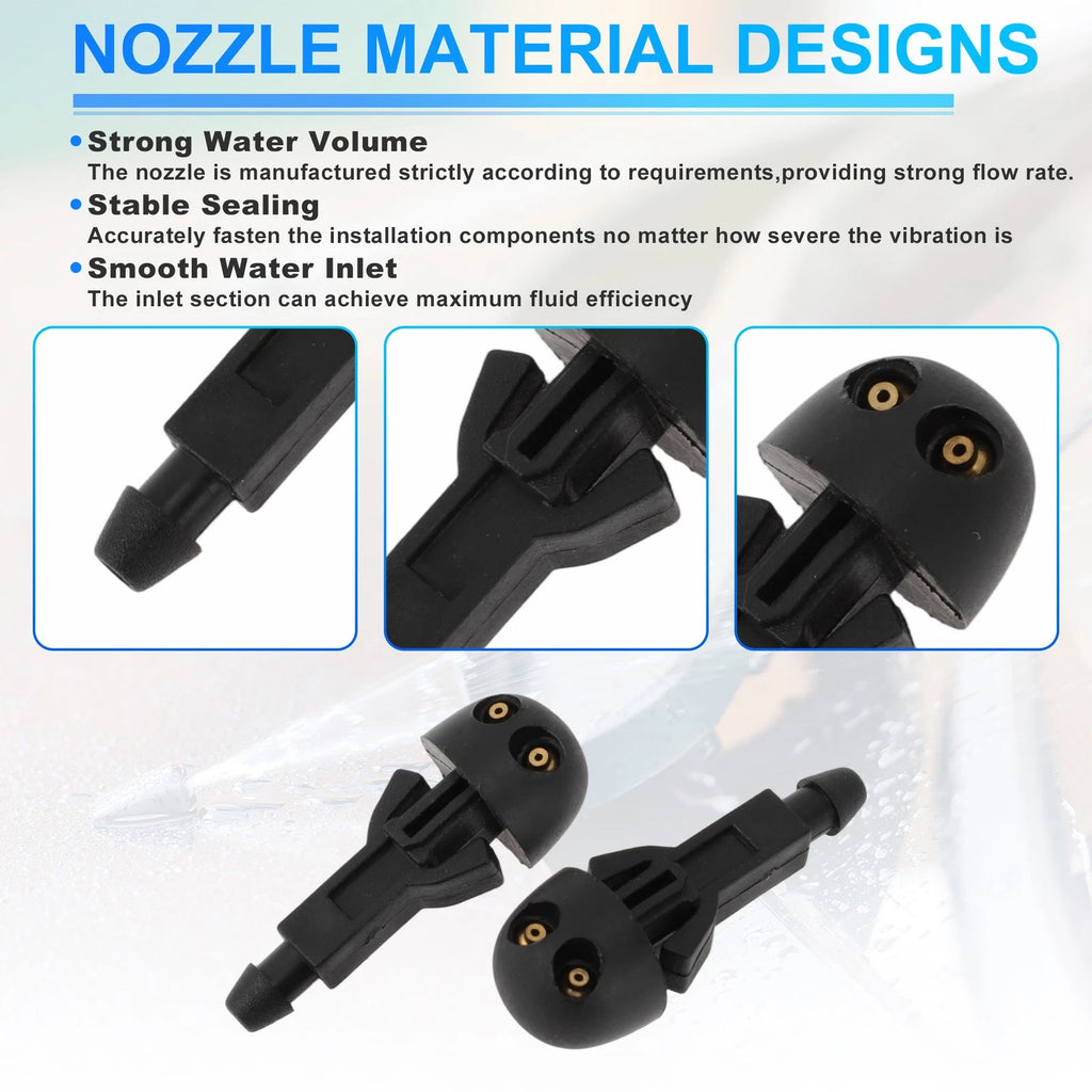 Windshield Washer Nozzle for Toyota Aygo/Citroen C1 (2005–2014) No.6405W3