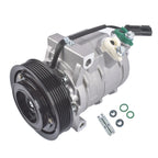 A/C Compressor w/ 6-Groove Pulley for Dodge Ram 1500 2500 3500 (2009–2023) 55111442AG