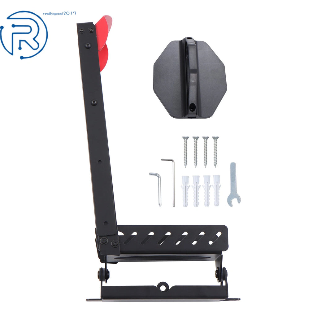 Swivel Bike Wall Mount for Garage Storage (Holds Up to 77 lbs)