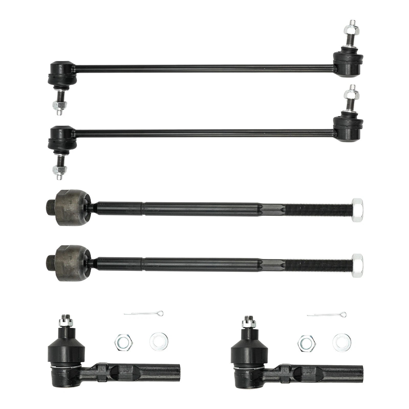 8pc Front Lower Control Arm Suspension Kit for Chevrolet Uplander (2005–2009)