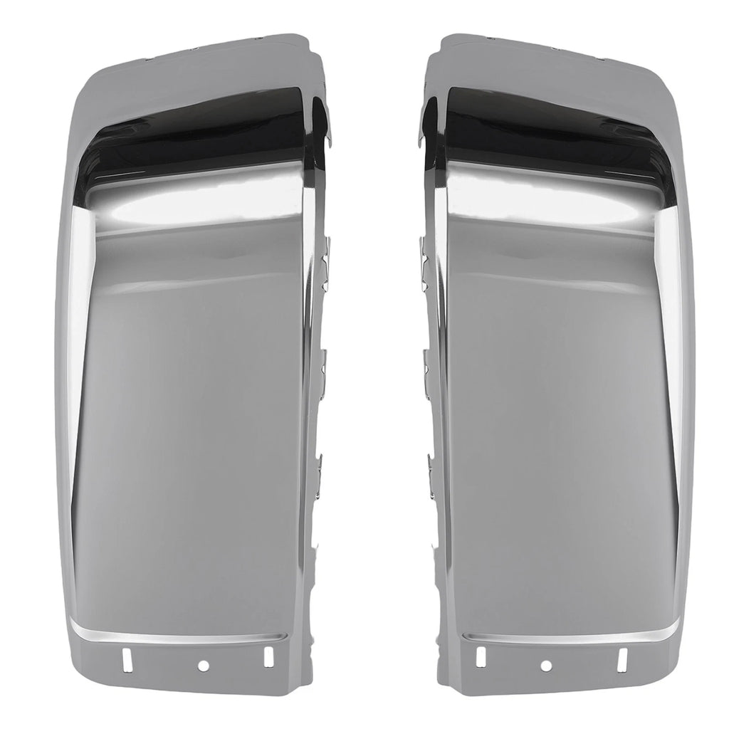 Set of 2 Chrome Rear Bumper Ends for Silverado 1500 WT (2007-2013)