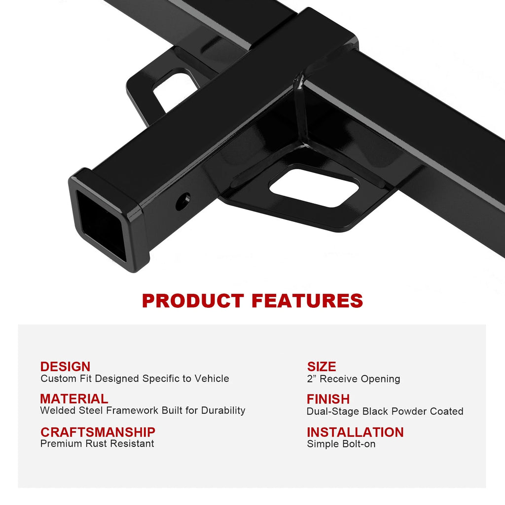 2 Inch Trailer Hitch Receiver for Subaru Forester (2014-2018)