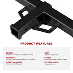 2 Inch Trailer Hitch Receiver for Subaru Forester (2014-2018)