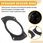 2X Speaker Spacer Ring 6x9" to 6.5" Adaptor for Nissan Sylphy 