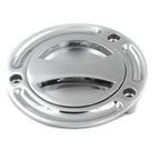 Chrome Keyless Gas Cap for Suzuki GSXR 1000 (2003–2010)