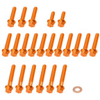 22pcs CNC Engine Bolt Mounting Screw Kit for KTM 790 890 Duke/Adventure (2019–2022)