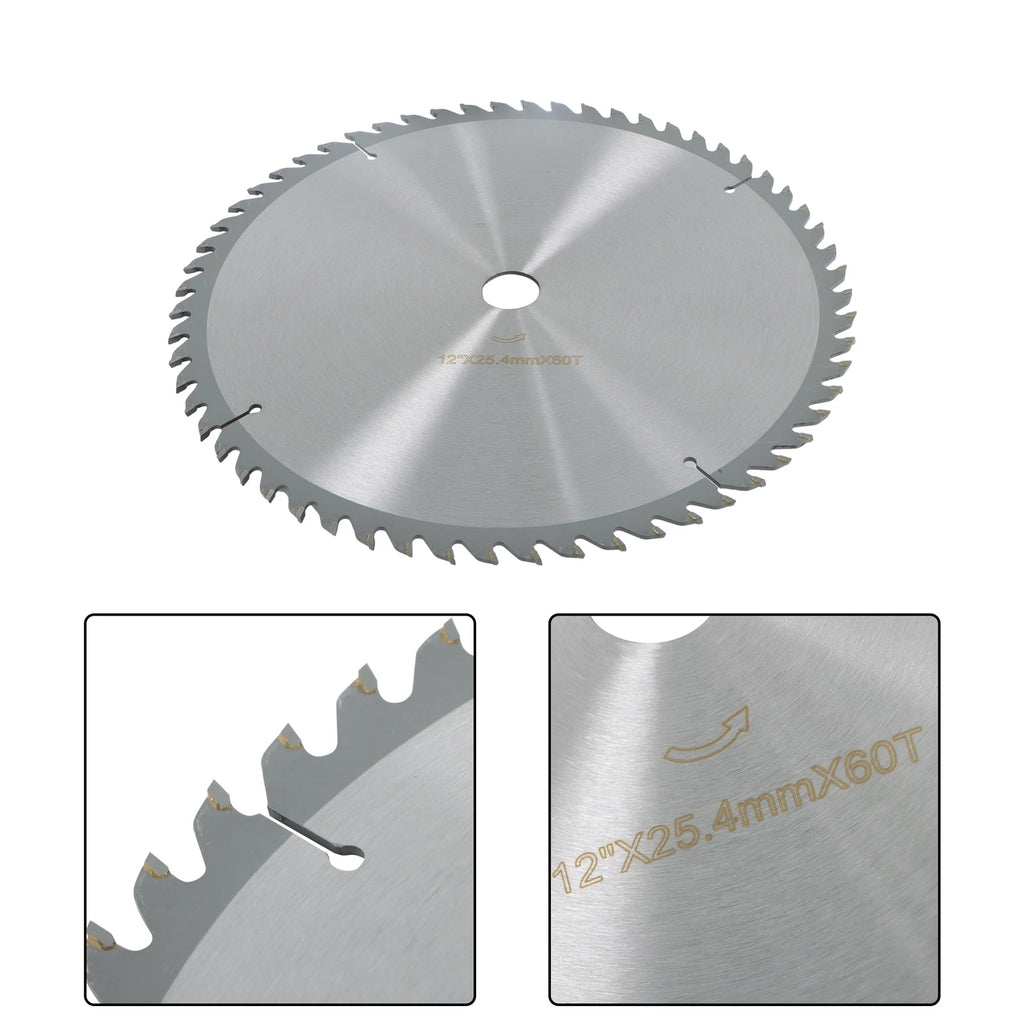 12" Saw Blade with Carbide Teeth for Industrial Use