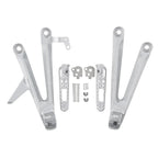 3 x Footrests Footpegs Bracket Set for Honda CBR1000RR (2004 - 2007)