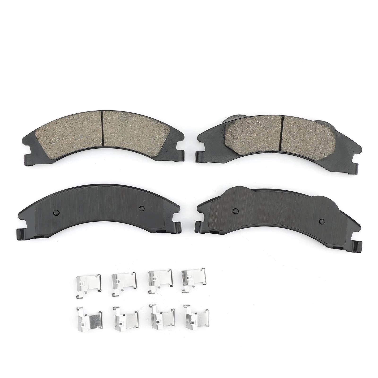 Set of 4 Rear Ceramic Brake Pads for Ford E-150 E-250 E-350 (2008-2014)