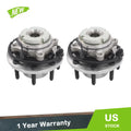 2X Front Wheel Hub Bearing Assemblies for Ford F-250 Super Duty (1999–2004)