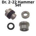 Set of 4 Hammer Drill Bits 22mm for Bosch GBH2 22 (with Sleeve Kit)