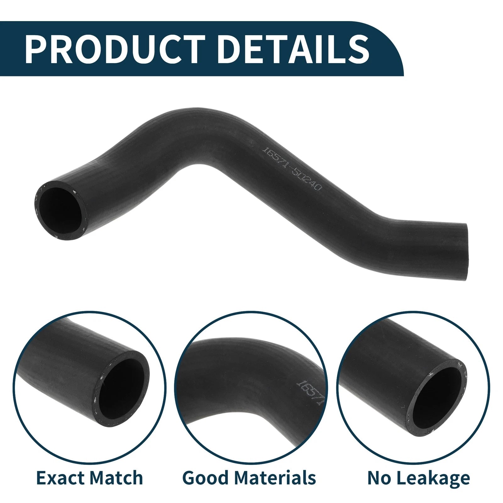 Radiator Hose No. 1657150240 for Toyota Land Cruiser (2007)