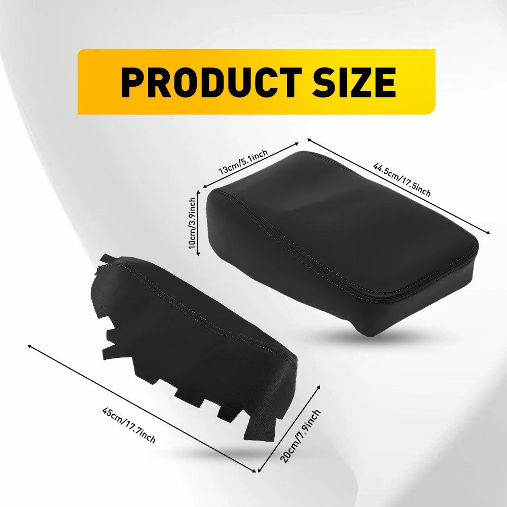 Leather Console Lid Armrest Door Panel Cover for Toyota Avalon (2013–2018)