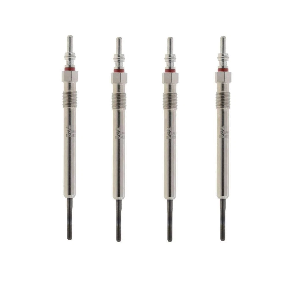 Set of 4 Diesel Glow Plugs for Audi A3, VW Beetle, Golf, Jetta (2015)