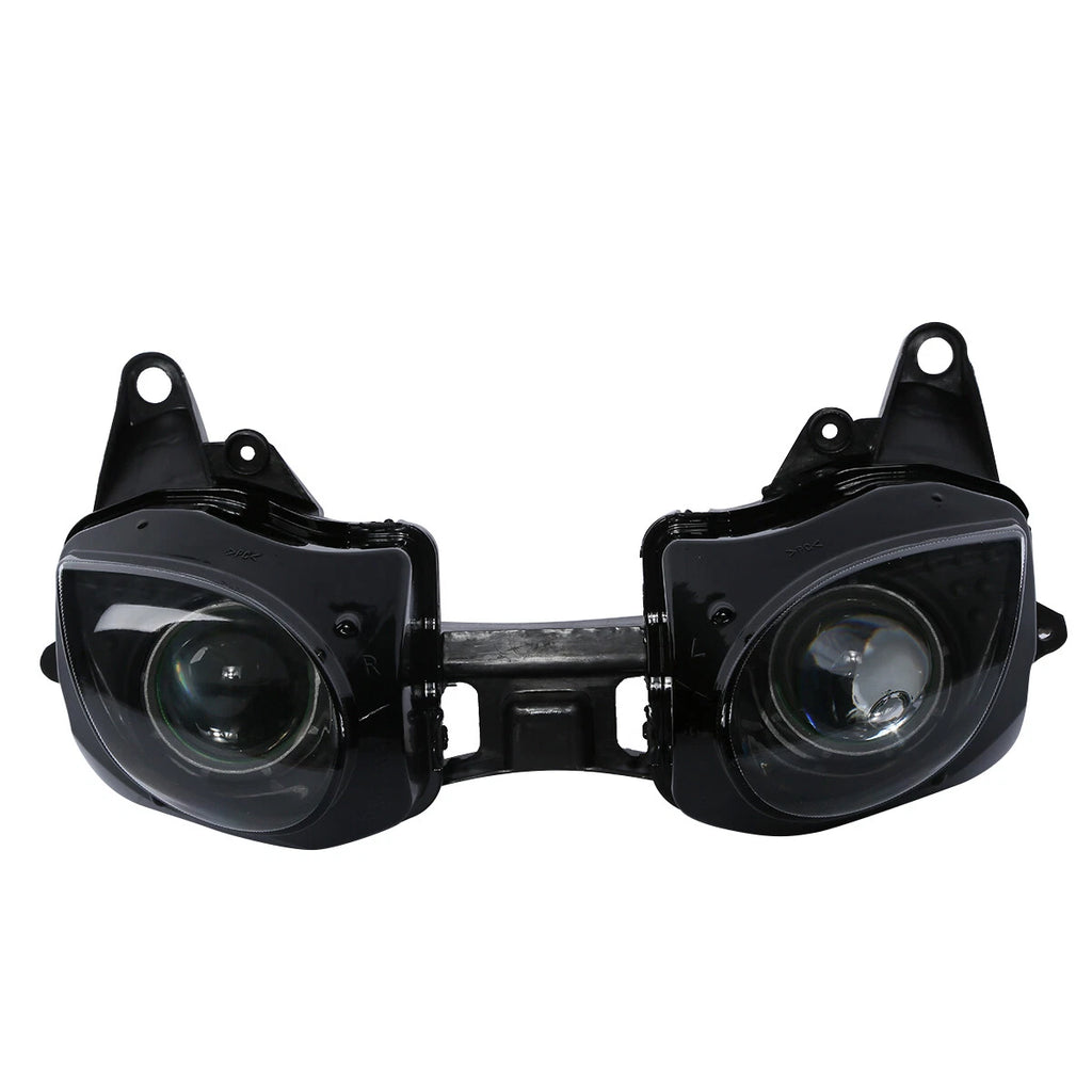 Front Headlight Assembly & Fairing Stay Bracket for Kawasaki Ninja ZX6R (2007–2008)