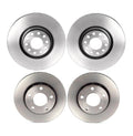 Brembo Brake Disc Rotors Kit 321mm Front & 256mm Rear for Audi S4