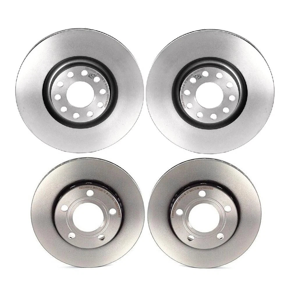 Brembo Brake Disc Rotors Kit 321mm Front & 256mm Rear for Audi S4