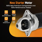 Starter Motor for Buick Encore 1.4L 2013–2016 (2013-2016) 12V CW 9 Teeth