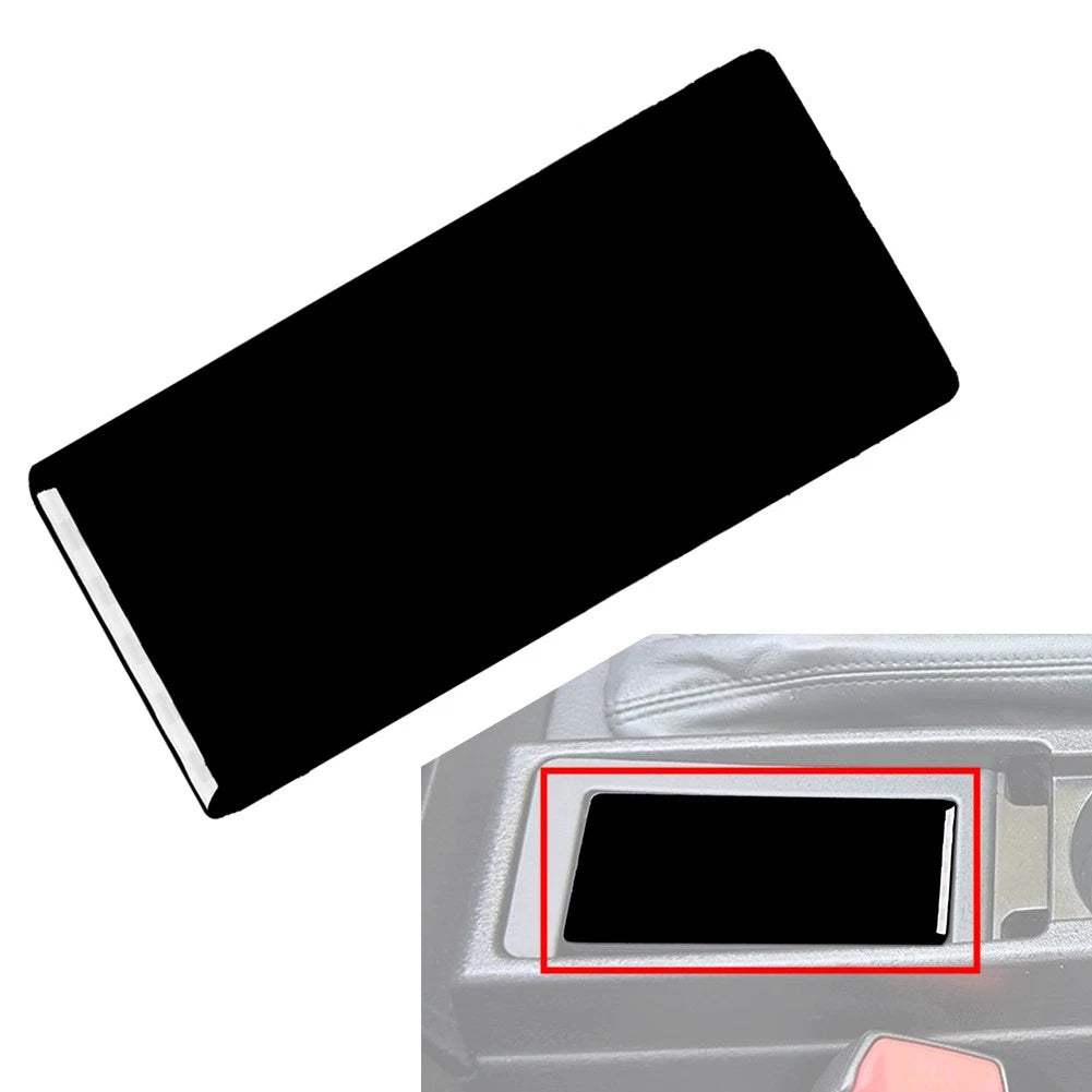 Gear Shift Panel Storage Box Cover Trim for BMW 3 Series E36 (1991–1999) Piano Black