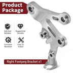 Right Footpeg Bracket for Kawasaki Ninja ZX-6R/ZX-9R/ZZR600