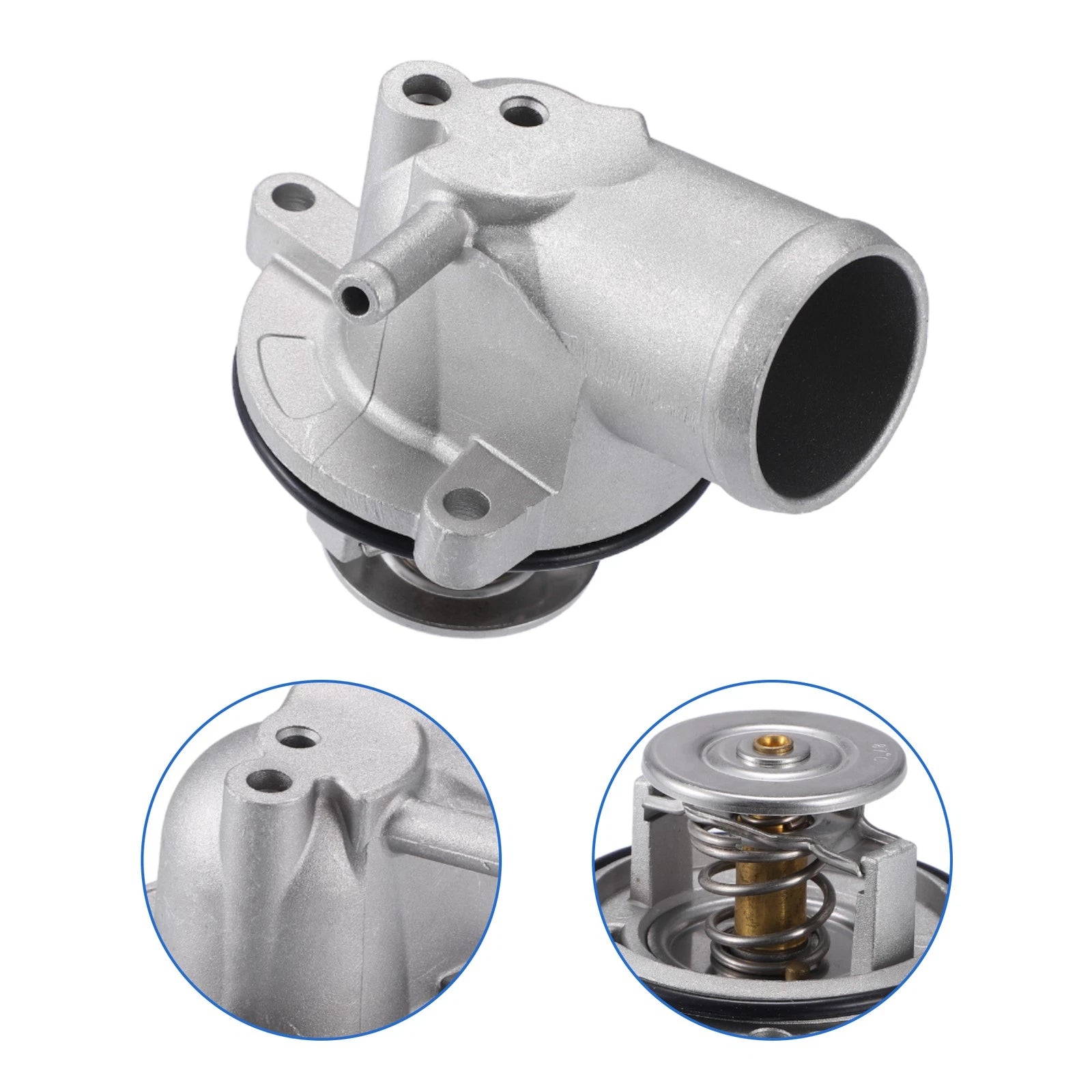 Engine Coolant Thermostat Housing Assembly 1112000915 for Mercedes-Benz SLK 230 (1998–2004)