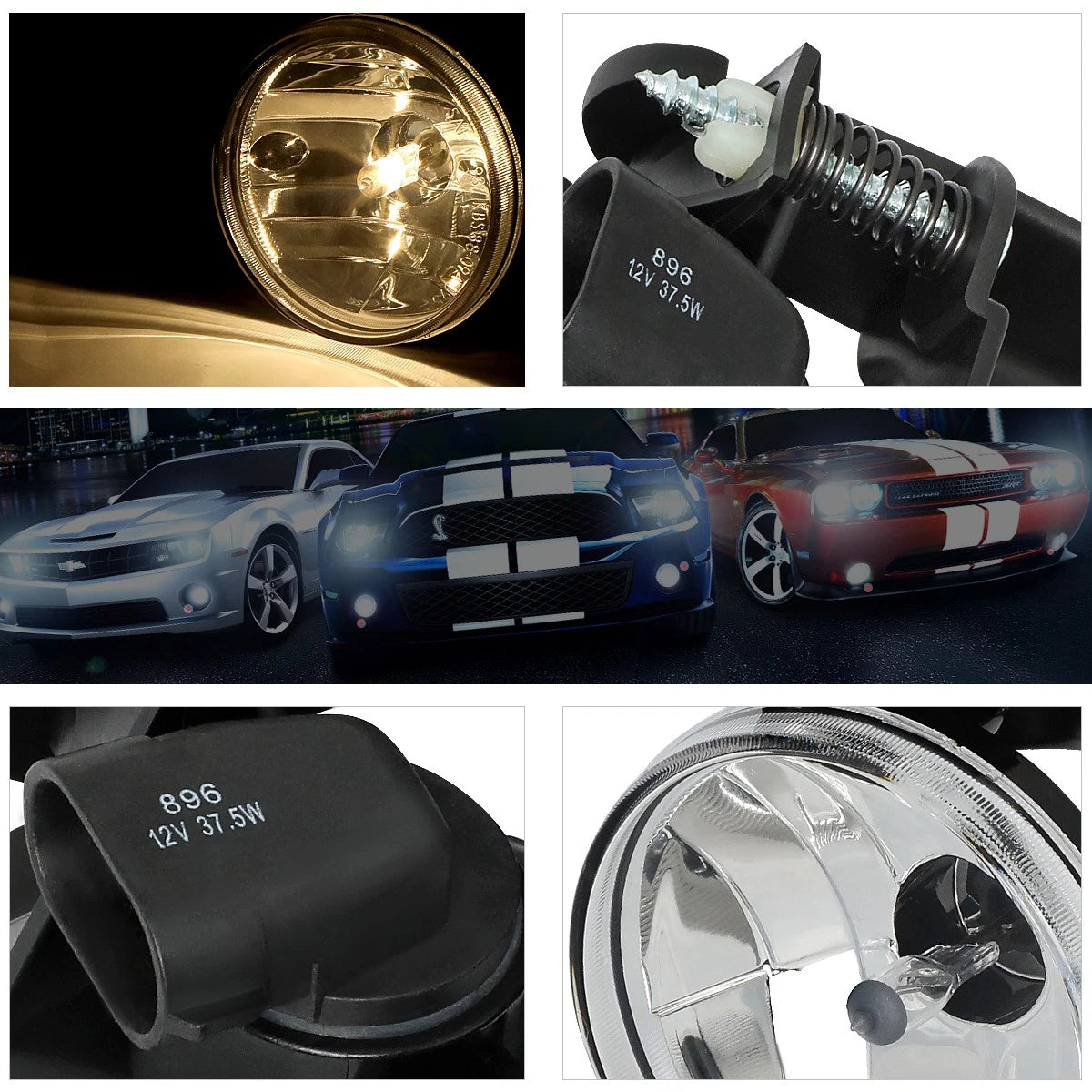 OE Style Fog Light for Dodge Ram 1500/2500/3500 (1999–2002) LH