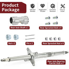 Rear Axle & Bearing Carrier for Honda Sportrax 400 TRX400EX/TRX400X (2000–2013)
