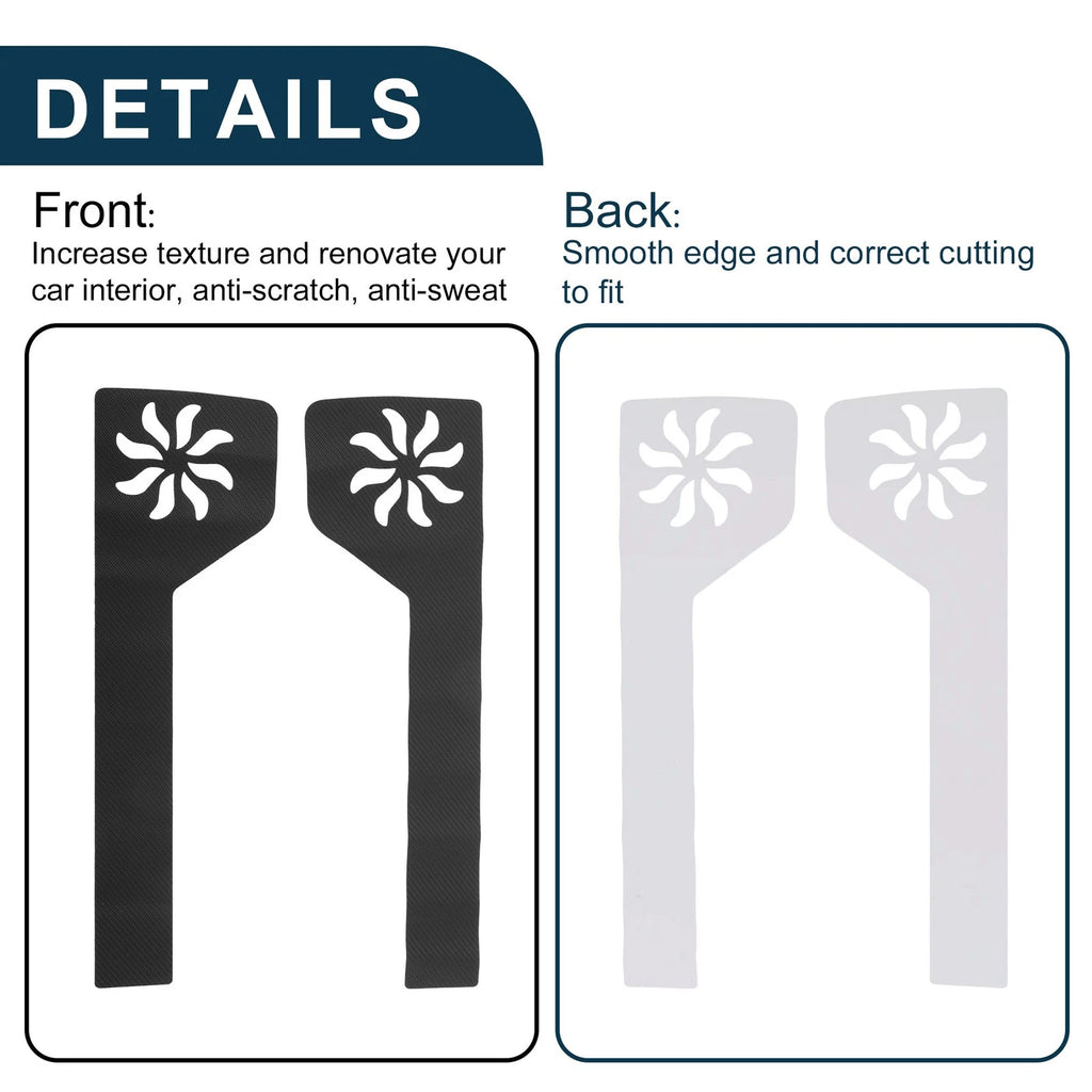 Leather Anti Kick Pad Sticker for Suzuki New Jimny (2018–2023)