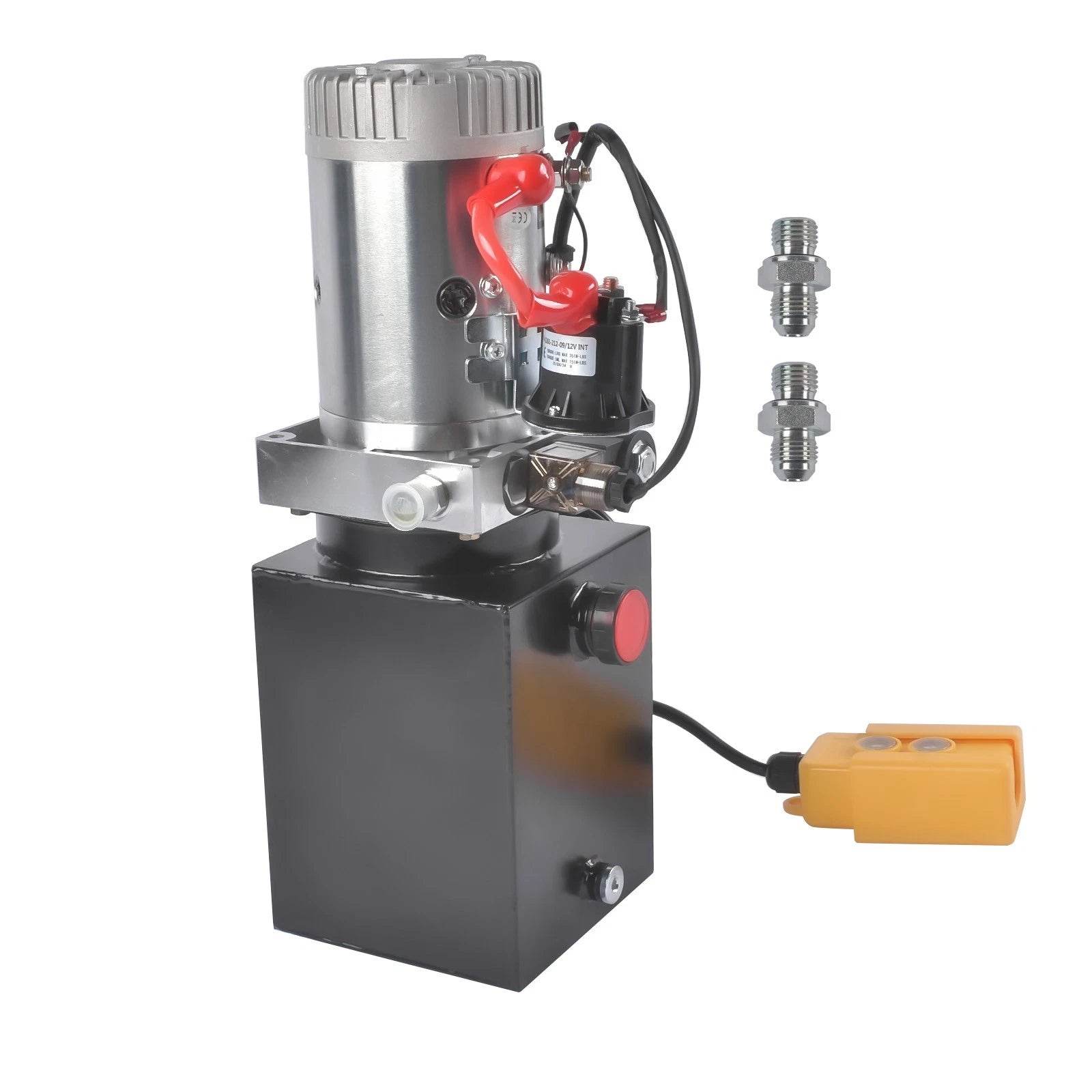 Hydraulic Pump with 12V Motor for Container Truck Tailplates (4 Quart)