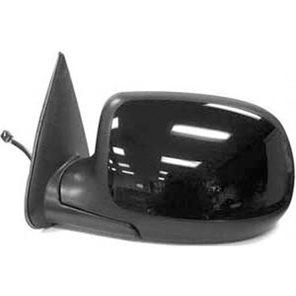 Replacement Ready to Paint Driver Power Door Mirror w/Heated Glass w/Puddle Lamp