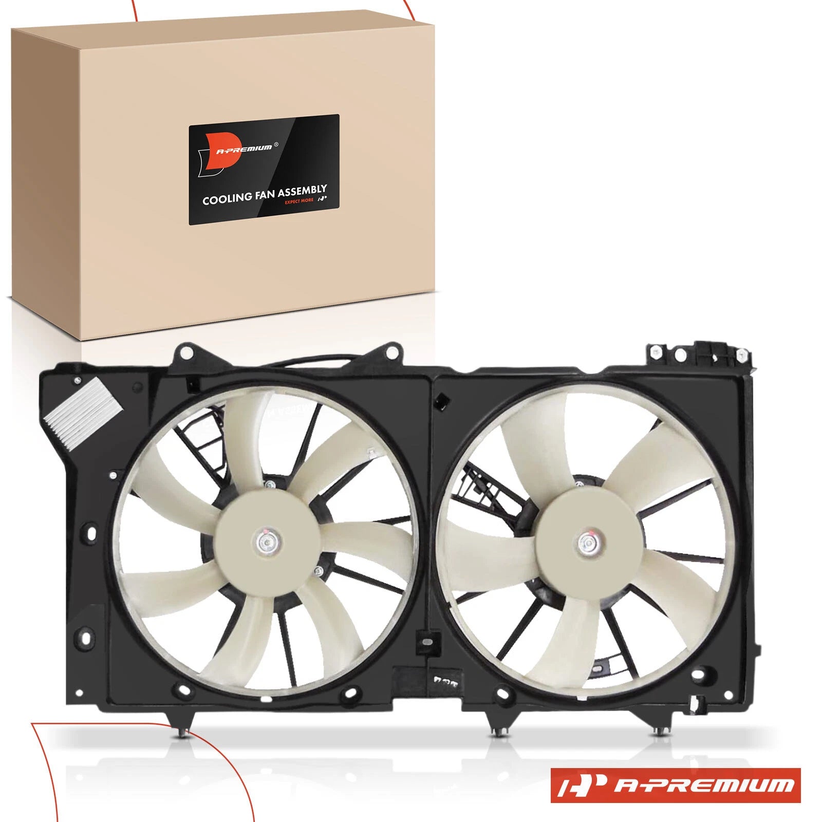Dual Cooling Fan Assembly for Subaru Outback Legacy (2010–2014)