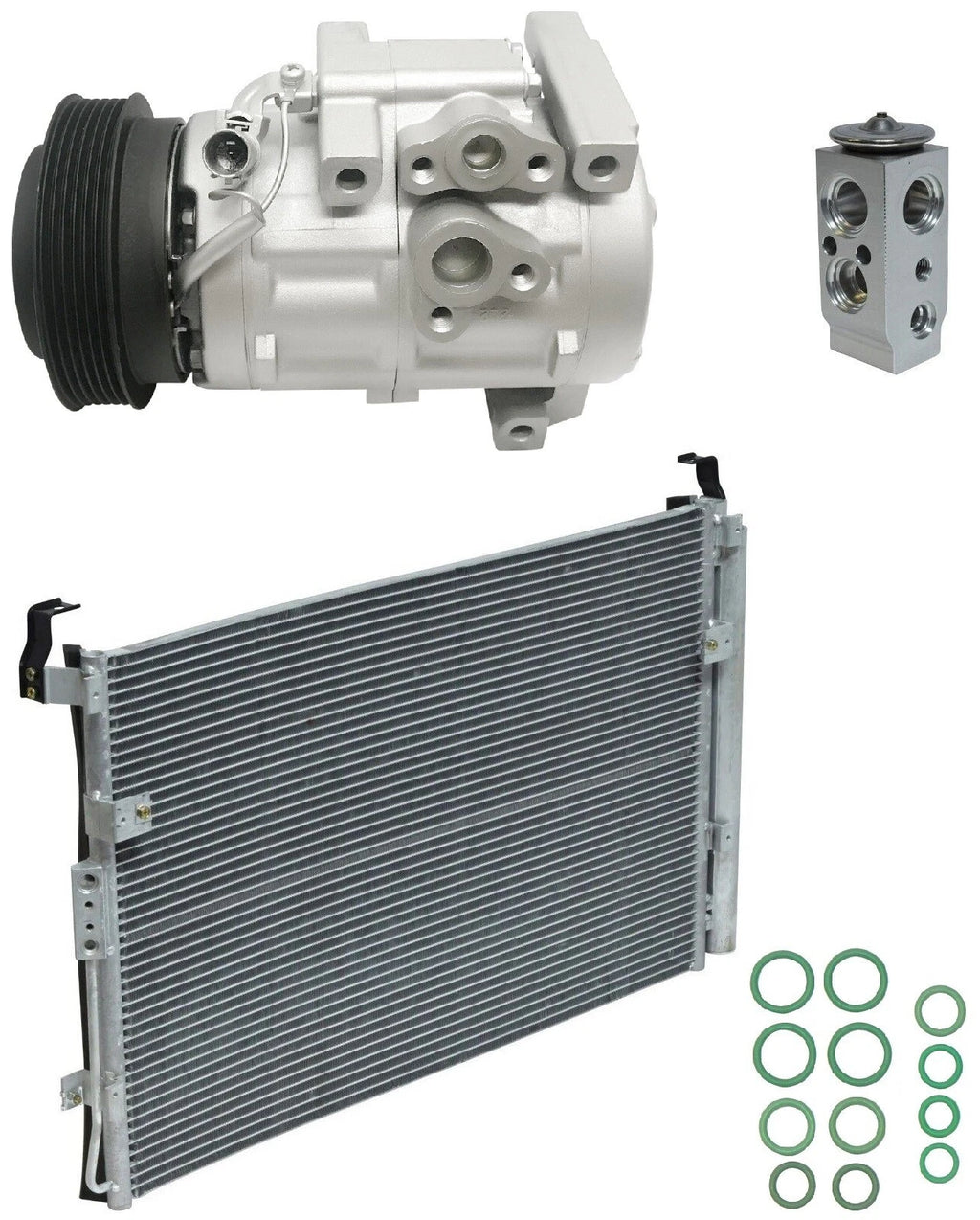 AC Compressor Kit with Condenser for Kia Sedona 3.8L (2007–2012)