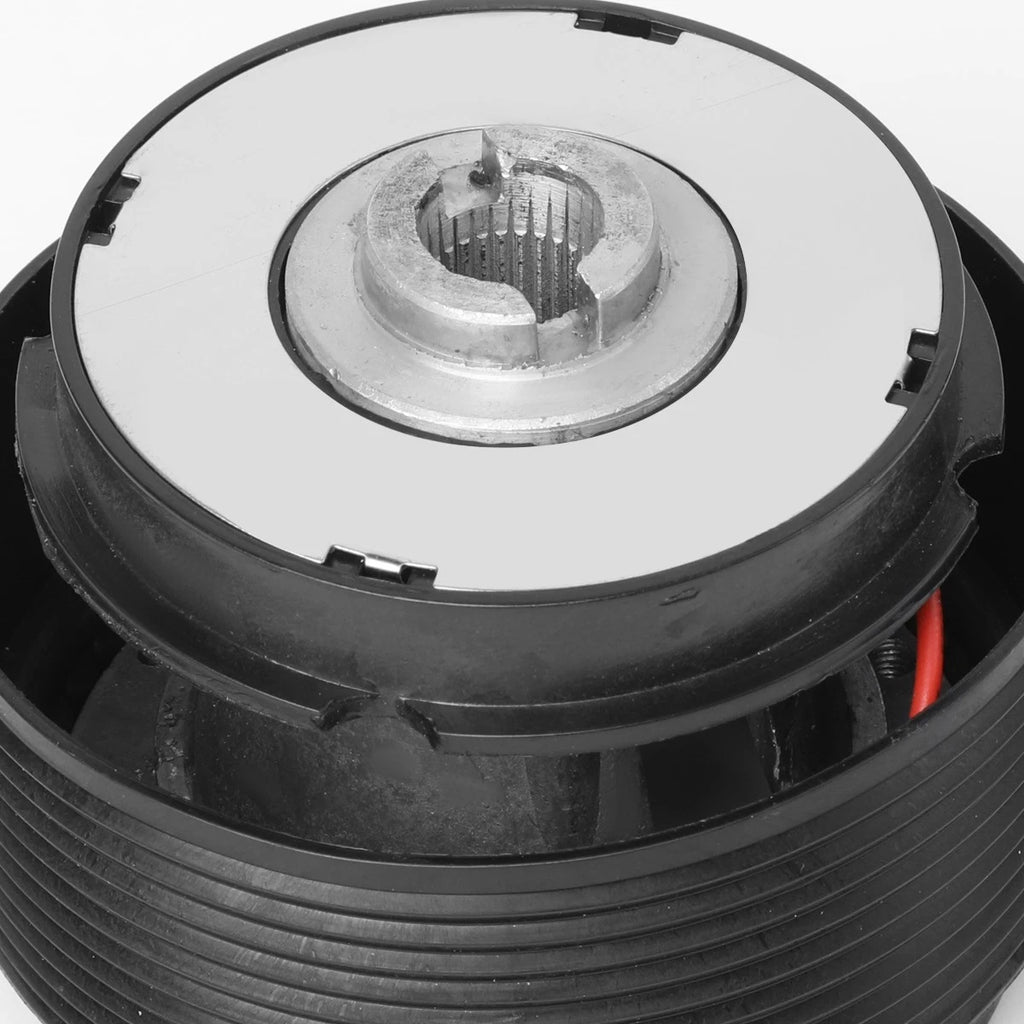 6 Hole Steering Wheel Hub Adaptor + Horn Button for Honda Accord/Civic/CRX (1984–1989)