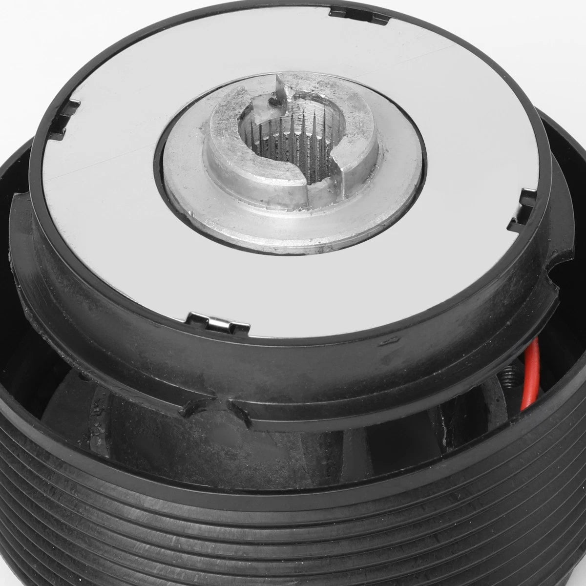6 Hole Steering Wheel Hub Adaptor + Horn Button for Honda Accord/Civic/CRX (1984–1989)
