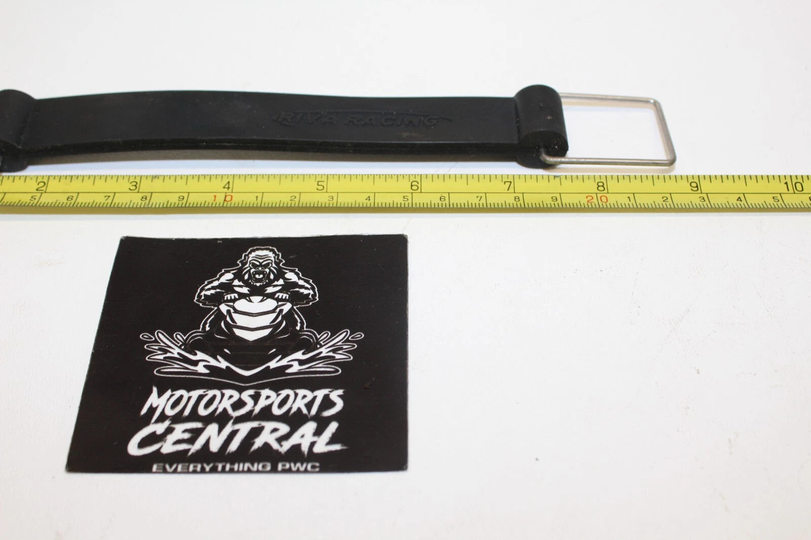Riva Racing Rubber Strap for Battery Exhaust (Go Fast)